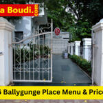 6 Ballygunge Place Menu Price