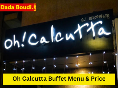 Oh Calcutta Buffet Menu Price