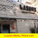 Lazeez Menu List and Price