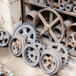 Cast Iron Wheels Are Ideal