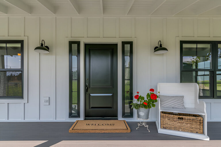 Modern Farmhouse Entry Door Design Trends